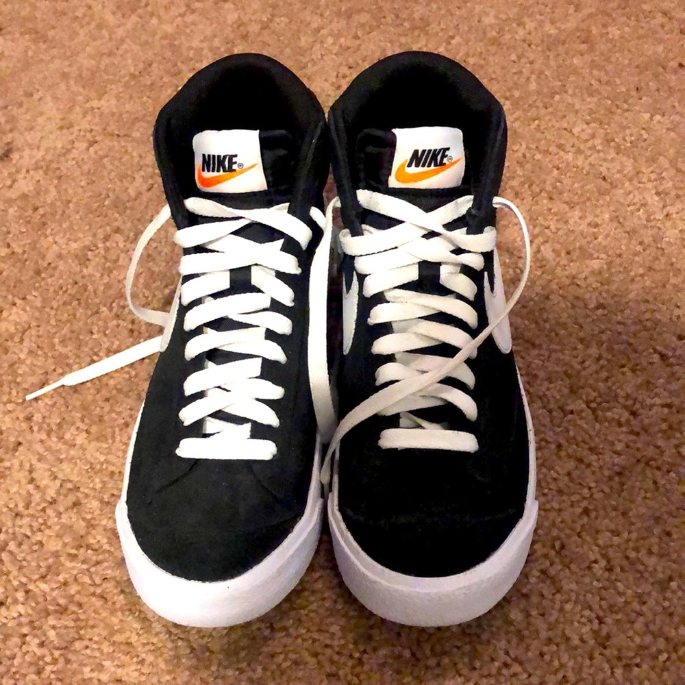 Nike high top blazers